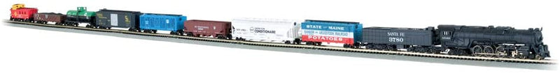 Bachmann Trains - Empire Builder Ready To Run 68 Piece Electric Train Set - N Scale