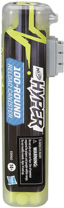 NERF Hyper 100-Round Refill Canister -- Easy Reload Canister, 100 Hyper Rounds -- for Use Hyper Blasters