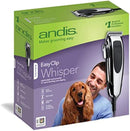 Andis 23585 EasyClip Whisper 12-Piece Adjustable Blade Clipper Kit, Pet Grooming, PM-4