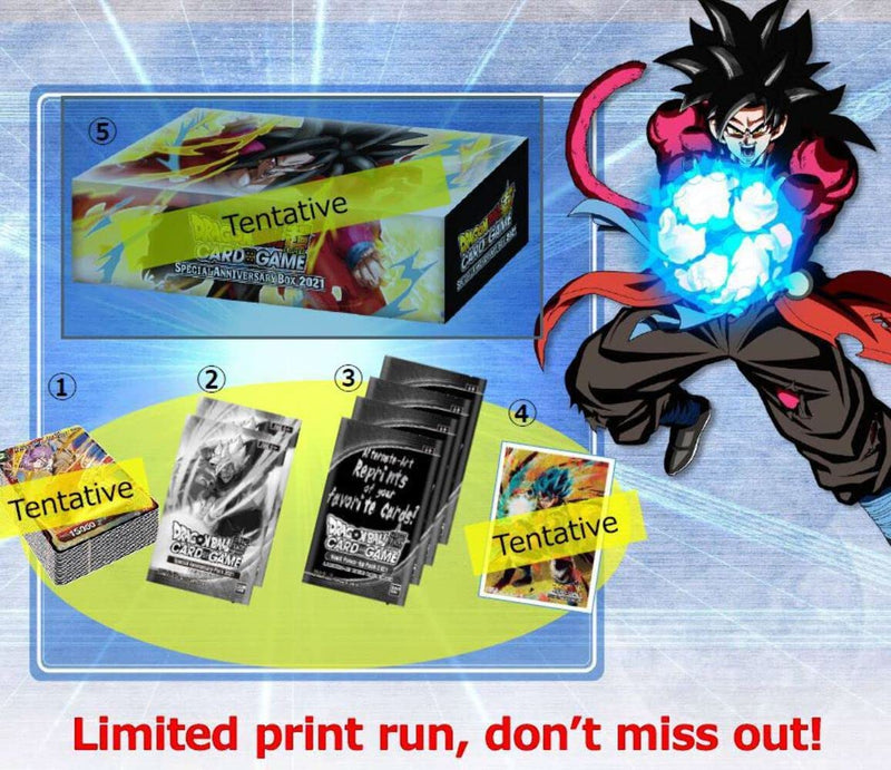 BANDAY Dragon Ball Super: Special Anniversary Box 2021 Display