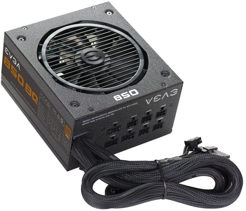 EVGA 850 Bq, 80+ Bronze 850W, Semi Modular, 5 Year Warranty, Includes Free Power On Self Tester, Power Supply 110-BQ-0850-V1