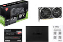 MSI Gaming GeForce RTX 3060 Ti LHR 8GB GDRR6 256-Bit HDMI/DP Nvlink Torx Fan 3 Ampere Architecture OC Graphics Card (RTX 3060 Ti Ventus 2X 8G OCV1 LHR)