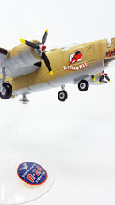 B-24J Liberator WWII Bomber Buffalo Bill Plastic Model Kit 1/92 Scale Atlantis