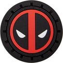 Plasticolor 001965R01 Marvel Comics Deadpool Auto Car Truck SUV Cup Holder Coaster 2-Pack