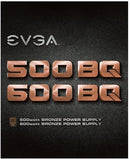 EVGA 110-BQ-0500-K1, 500 Bq, 80+ Bronze 500W, Semi Modular, FDB Fan, 3 Year Warranty, Power Supply