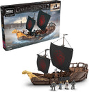 Mega Construx Game of Thrones Targaryen Warship Building Set, Multi (GPB29)