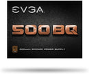 EVGA 110-BQ-0500-K1, 500 Bq, 80+ Bronze 500W, Semi Modular, FDB Fan, 3 Year Warranty, Power Supply