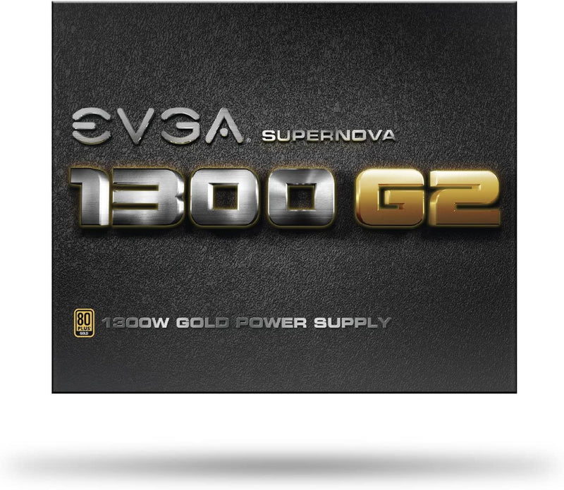 EVGA SuperNOVA 1300 G2 80+ GOLD, 1300W Fully Modular NVIDIA SLI and Crossfire Ready 10 Year Warranty Power Supply 120-G2-1300-XR