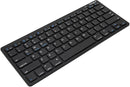 Targus Multi-Platform Bluetooth Keyboard Slim Compact Design with Scissor Switch Keys, Battery Life Indicator Compatible with Windows, Mac, iOS and Android, Black (AKB55TT)