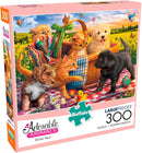 Buffalo Games - Picnic Pals - 300 Large Piece Jigsaw Puzzle